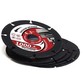 5Pcs/Lot 4.5" Metal Cutting Diamond Blade Diamond Cut Off Wheel for Cutting Rebar Sheet Metal Ductile Pipe Angle Iron Stainless Steel and Similar Materials (4.5-5pcs)