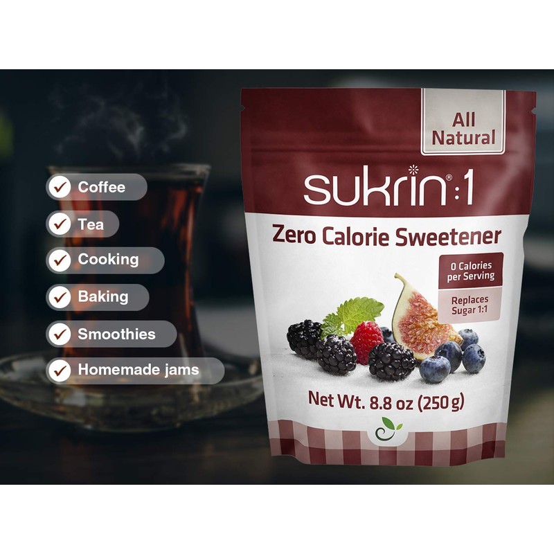 Sukrin 1 500g & Sukrin Gold 500g Sampler Bundle Natural