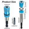 LifCratms 1 Piece Adjustable Depth Screwdriver Bit Holder, Magnetic Impact