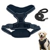 VCCLFSIA No Pull Dog Harness with 1.5m/5ft Dog Leash, Adjustable