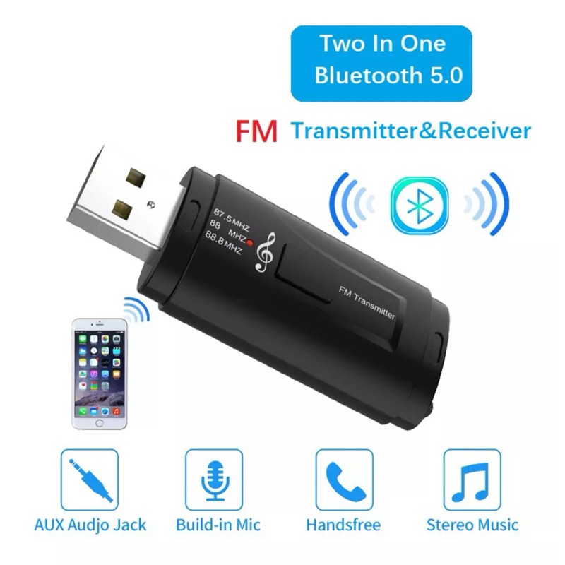 BT-Electronics Receptor Audio B9 Bluetooth Con Pantalla Música Y Llamadas