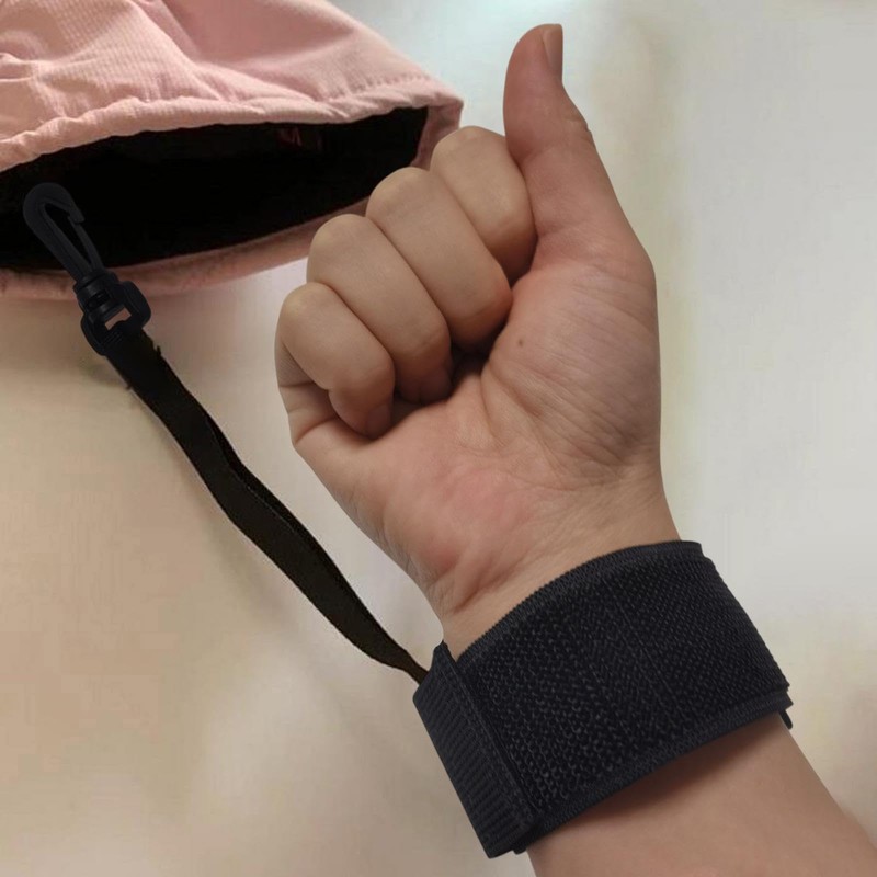 Vaveren 2x Elastic Ski Glove Wrist Straps, Winter Glove Straps,