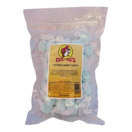 Buc-ee's 12 oz Salt Water Taffy - 7+ Flavors individually wrapped Saltwater Taffy (Cotton Candy)