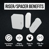 Magnet Riser Compatible with SimpliSafe | Alarm Contact Spacer with