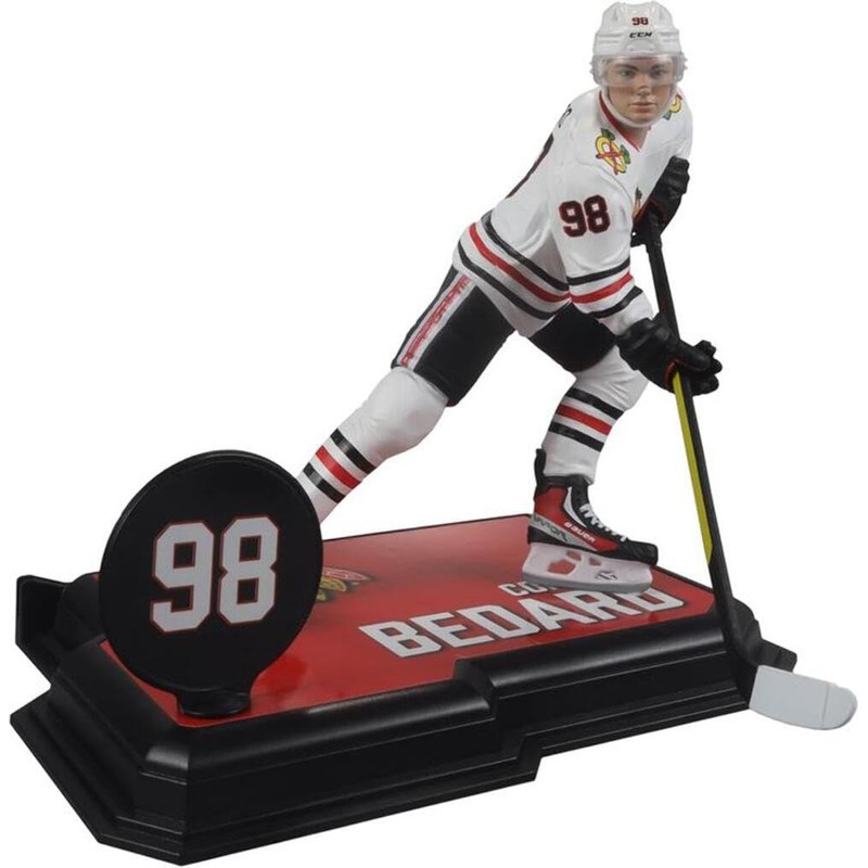McFarlane Toys - Connor Bedard (Chicago Blackhawks), Figura de 7