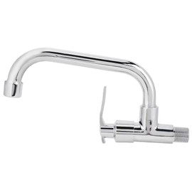 G1/2" Kitchen Tap, Wall Mounted Single Cold Tap for Home Kitchen (LQ-3093 20cm)