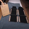 5D Waterproof Universal Fit Car Floor Mats, Leopard Print Car