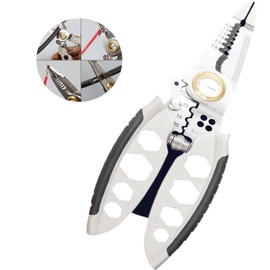 7-Inch Multipurpose Wire Stripper - Professional Tool Gift,4 In 1 Wire Strippers-Stripping Cutting Crimping Splitting,2024 New Wire Strippers And Crimping Tool