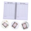 Angoily Compact Coil Bound Financial Planner and Budget Tracker Notebook