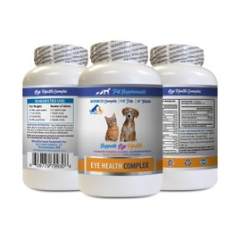 Eye Health for Dogs - PET Eye Health Complex - Dogs and Cats - Supports Eye Vision - Dog Cranberry - 1 Bottle (60 Tablets)