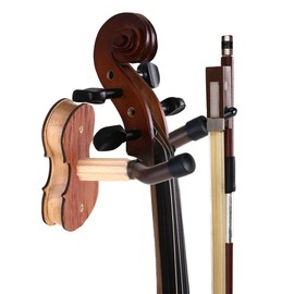ULTNICE Violin Hanger Mount Wall Hanger for Violin Home Studio Wall Hanger