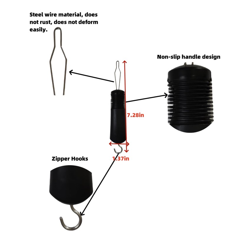 Generic Button Hook Tool - Easy Dressing Aid for Elderly