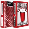 Bicycle Red Plastic Cup Playing Cards