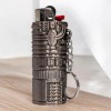 BIC Steampunk Lighter Case Keychain (Fits Plain Reg Size BIC
