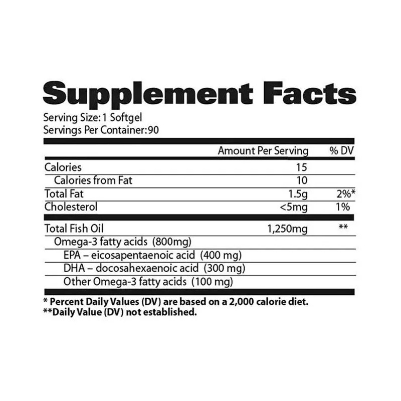 Vitaminas Gat Omega 3 800 Mg 90 Capsulas Sabor Sin
