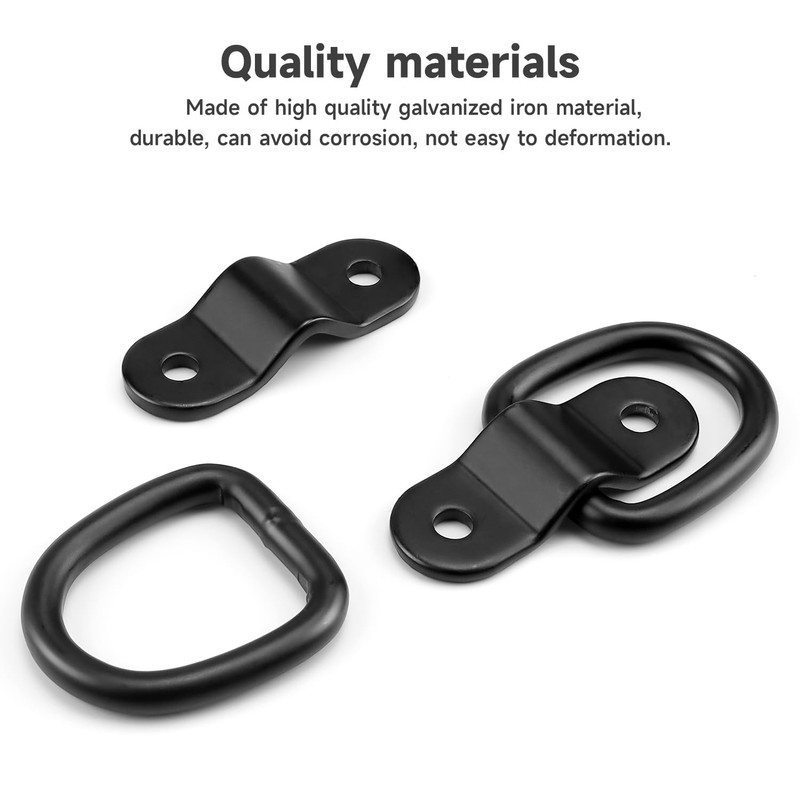 Lashing Eyelets for Trailers, PARFCO Pack of 5 Lashing Eyelets,