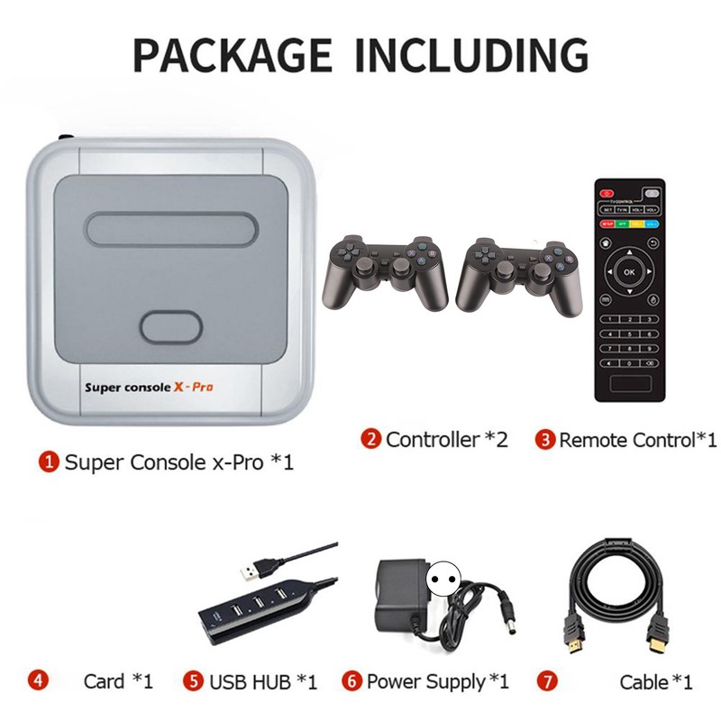 Wireless Retro Game Console Mini TV Video Game Player Portable