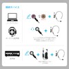 CAROL MUD-806 Headset Microphone, Unidirectional Condenser Microphone, 3.5mm TS Plug