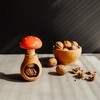 Creative Home Wooden Nutcracker | Toadstool Shape | 10 x