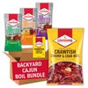 Louisiana Fish Fry Products Backyard Cajun Seafood Boil Bundle -