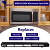 WB34X25406 wb34X25406 Microwave Vent Grille Compatible with GE， Replaces 4465386
