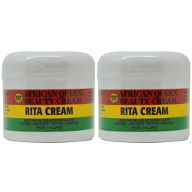 African Queen Beauty Creme Rita Creme 2 Unzen/56,6 g 2er-Pack