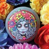 Day of the Dead Neon Painted Rocks (tuck box)