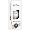 Titleist Velocity Golf Balls (White, 3pk) 1 Sleeve 2024