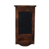 Rustic Entryway Arched Wall Mirrors with 3 Metal Hooks 12"