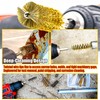 Attoshow 16-Piece Bore Brush Set - Brass Drill Wire Bore