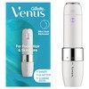 Gillette Venus Mini Facial Hair Remover for Women: Portable Electric Shaver, Precision Face Shaver and Dermaplaning Tool - Compact Electric Razor for Gentle Face Hair Removal and Trimming