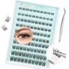 Obeyalash NatüRliche Wimpern Selbstklebend Cluster Lashes C Curl 8-16mm Cat