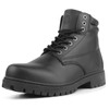 Jacata Men's Water Resistant Leather Work Boot Rubber Sole Construction