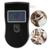 Professional Digital Breath Alcohol Tester High Precision Portable Black