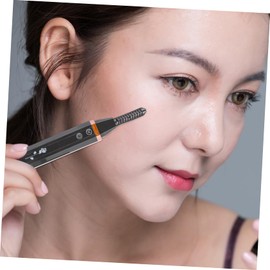 TOVINANNA Electric Heated Eyelash Curler Portable Makeup Tool for Quick and Effortless Eyelash Curling Lightweight Design Preheats Seconds for Home and Travel Use