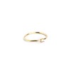 SINGULARU - Single Spark Gold Ring - Ring made of