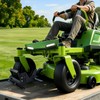 Large Lawn Mower Wheel Power Locker Adjustable Size 10.5"-16" Caster