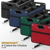 WINHUNT Car Trunk Organizer, Car Storage Organizer, Collapsible Multi Compartment