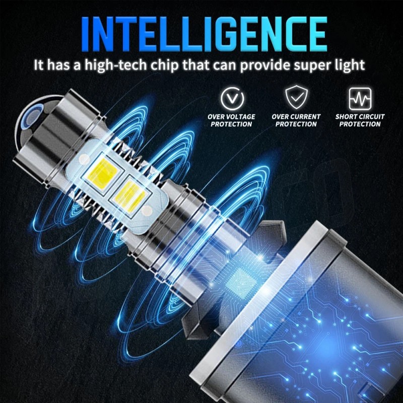 AUIMSOCO For Pontiac Montana Passenger Van 4-Door 00-05 LED Headlight