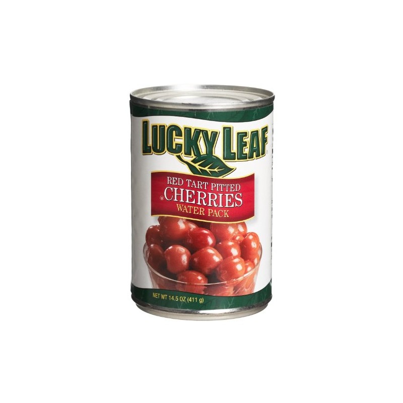 Lucky Leaf Red Tart Pitted Cherries Packed in Water 14.5oz
