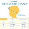 Magwave Cotton Sun Hat for Children, Wide Brim Dinosaur Fishing