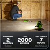Greenworks 40V (AC/DC) 2000-Lumen LED Work Light, 360° Head Rotation,