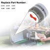 DEEKOOL Upgraded 91538 Lighted Control Knobs Compatible with Weber Summit