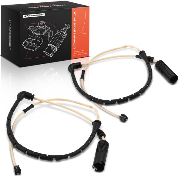 A-Premium Front Disc Brake Pad Wear Sensors Compatible with Land