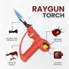 THiCket Raygun Torch Adjustable Flame Butane Lighter Refillable Portable Kitchen