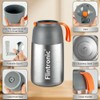 flintronic Insulated Food Flask, 650ml Food Warmer for Hot Food,