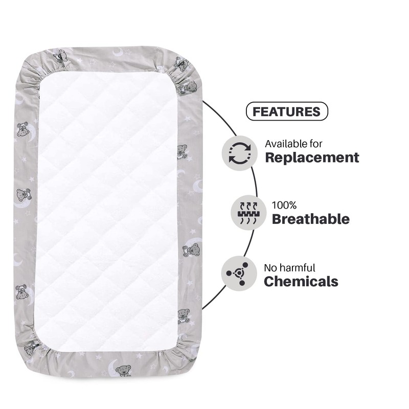 DTEX HOMES 2 x Cot Bed Sheets Super Soft Breathable