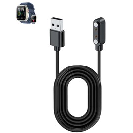 YAJOJO Smartwatch Charger Cable for Jacoosa K62,Replacement Magnetic USB Charger for Jacoosa K62 Smartwatch,High Speed Safe Charger,2.0ft / USB Type A