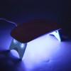 Nail Art Curing Lamp Base Top Coat Prevent Stick Water