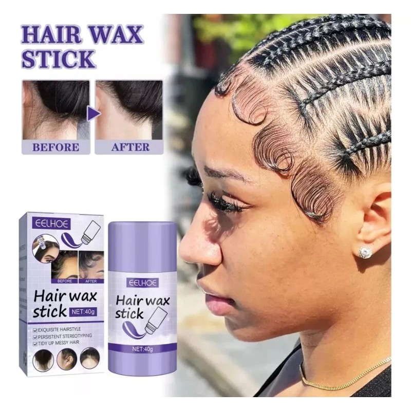 KFMX Barra De Cera Para El Cabello Hair Wax Stick